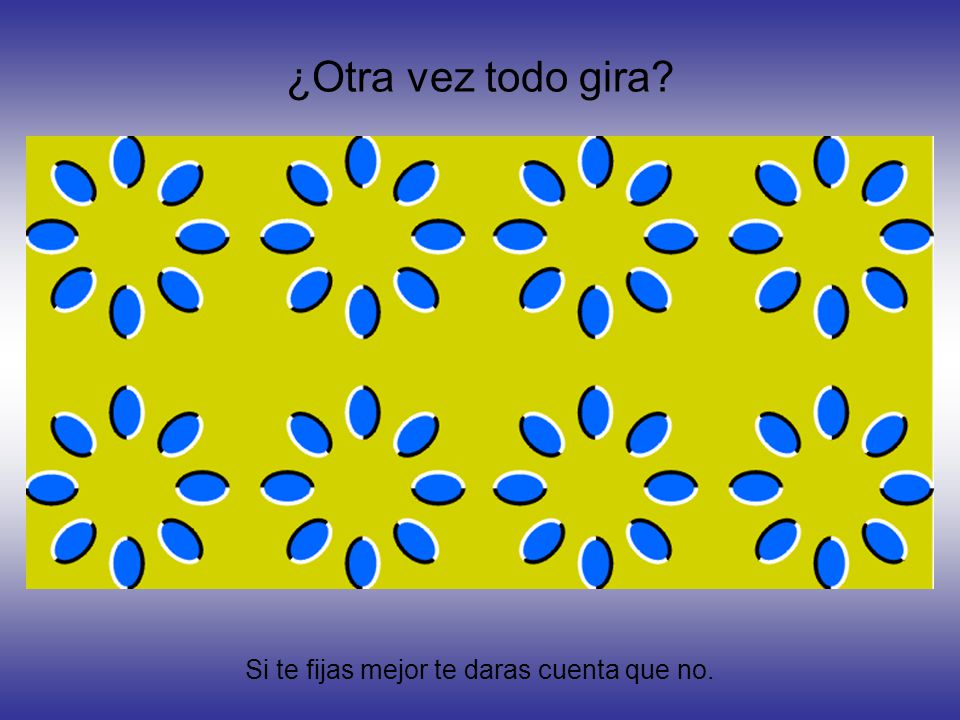 Si te fijas mejor te daras cuenta que no.