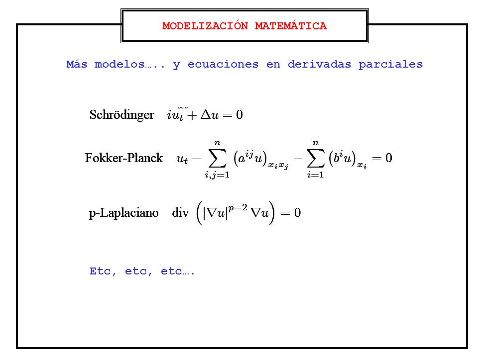 MODELIZACIÓN MATEMÁTICA