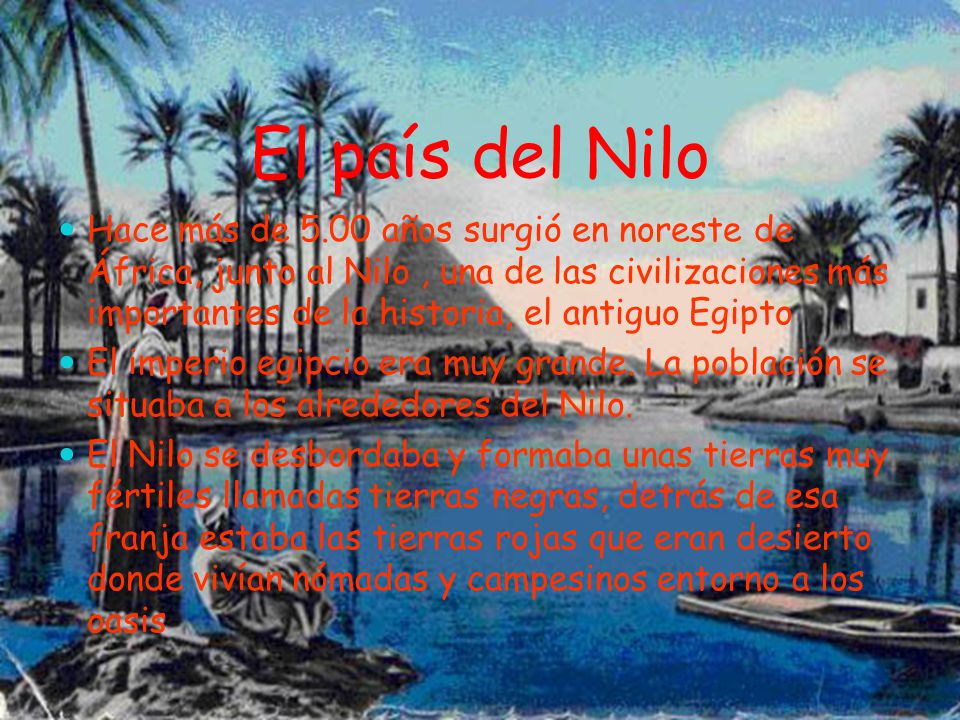 El país del Nilo