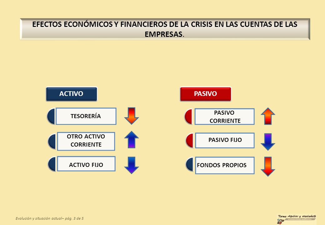 EFECTOS ECONÓMICOS Y FINANCIEROS DE LA CRISIS EN LAS CUENTAS DE LAS EMPRESAS.