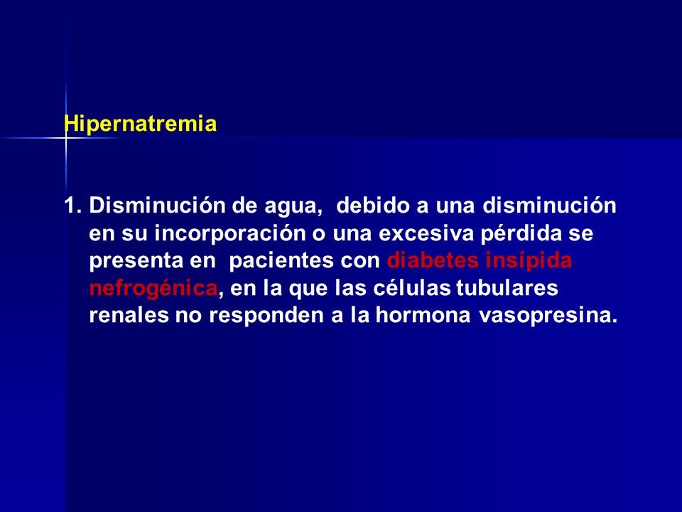 Hipernatremia