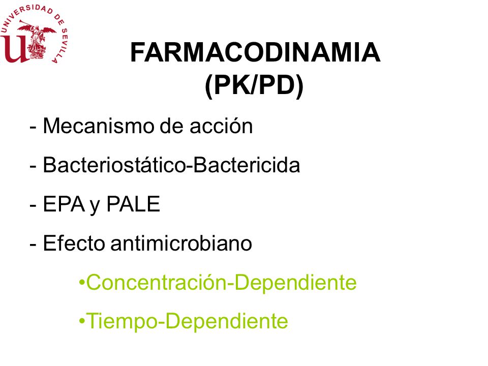 FARMACODINAMIA (PK/PD)