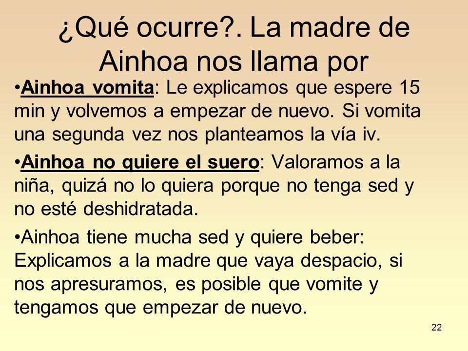 ¿Qué ocurre . La madre de Ainhoa nos llama por