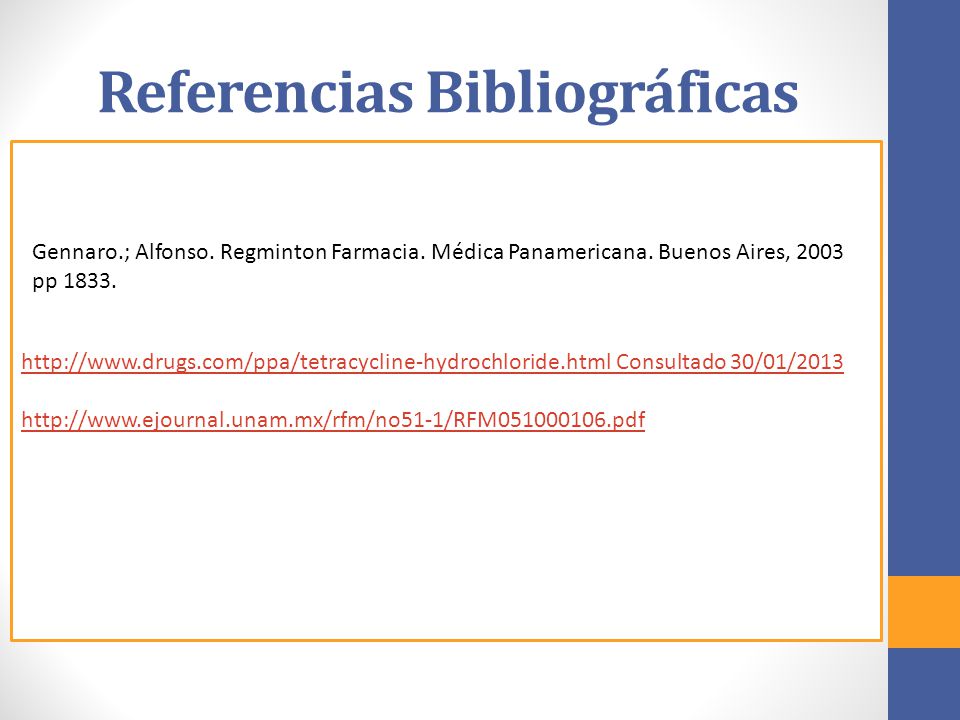Referencias Bibliográficas