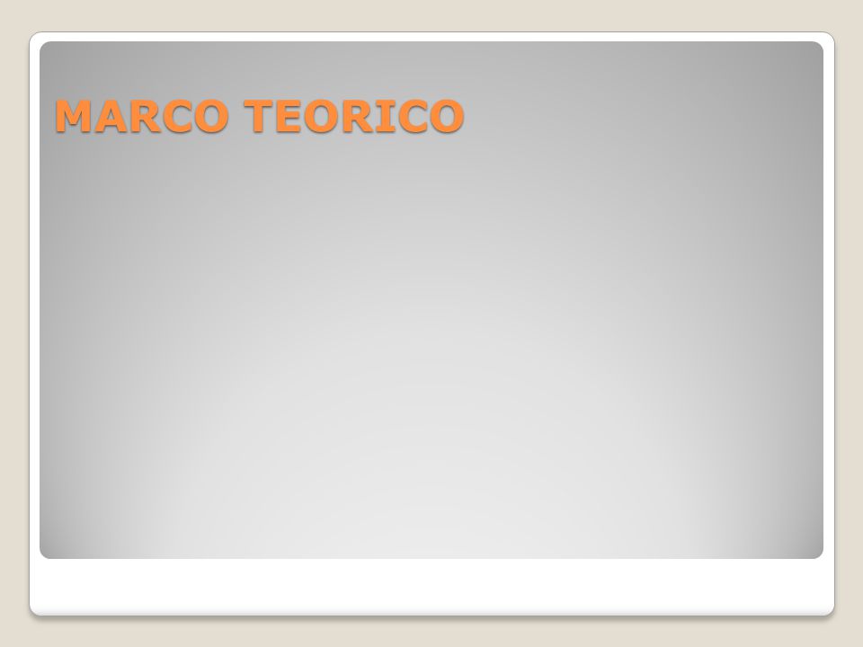 MARCO TEORICO