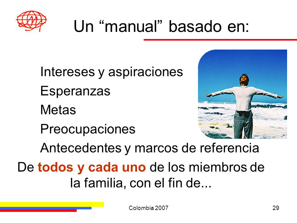 De todos y cada uno de los miembros de la familia, con el fin de...