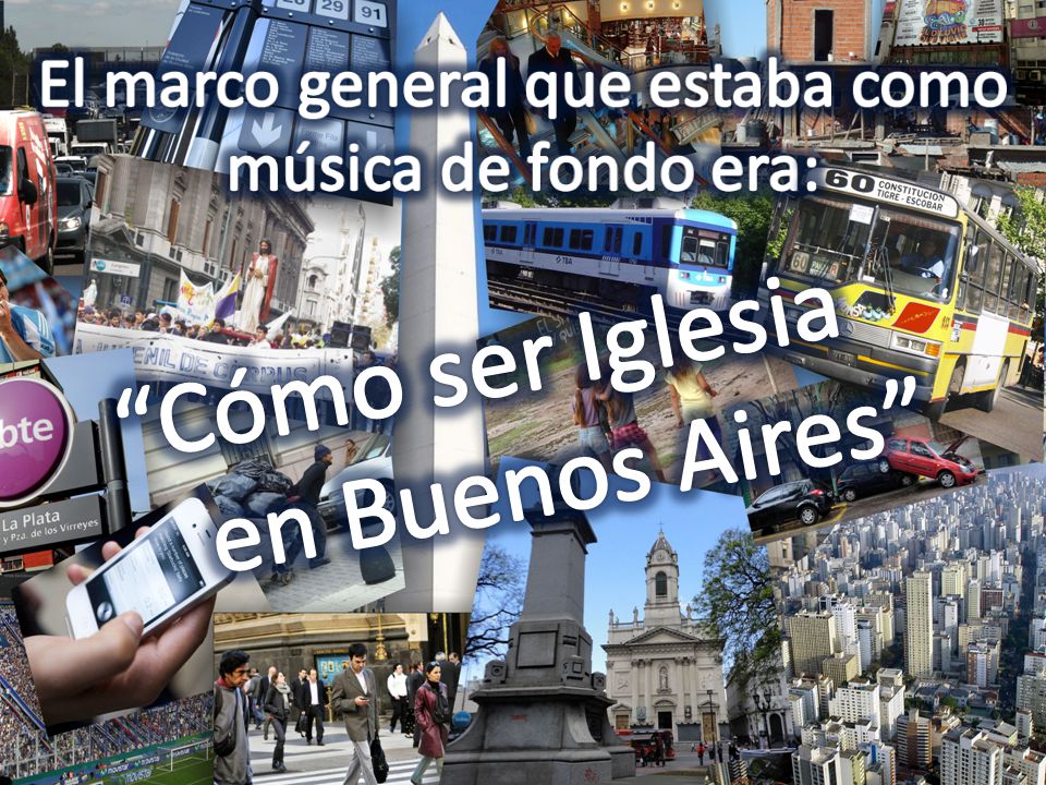 El marco general que estaba como música de fondo era:
