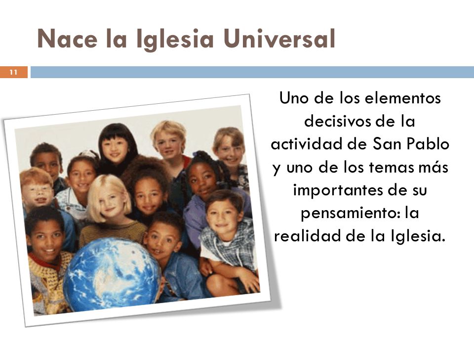 Nace la Iglesia Universal