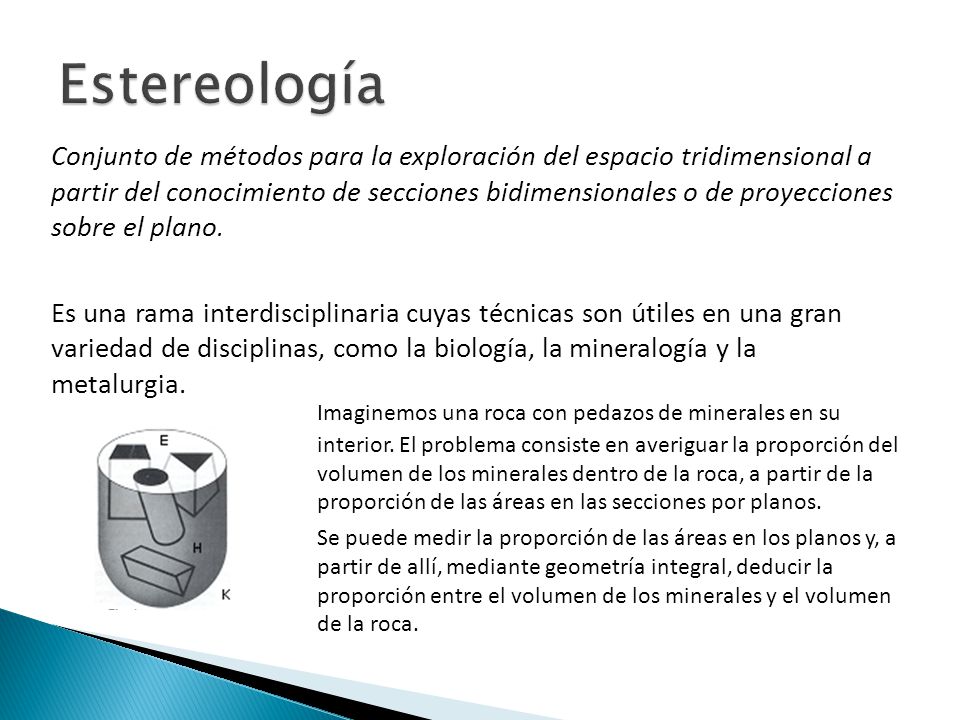 Estereología