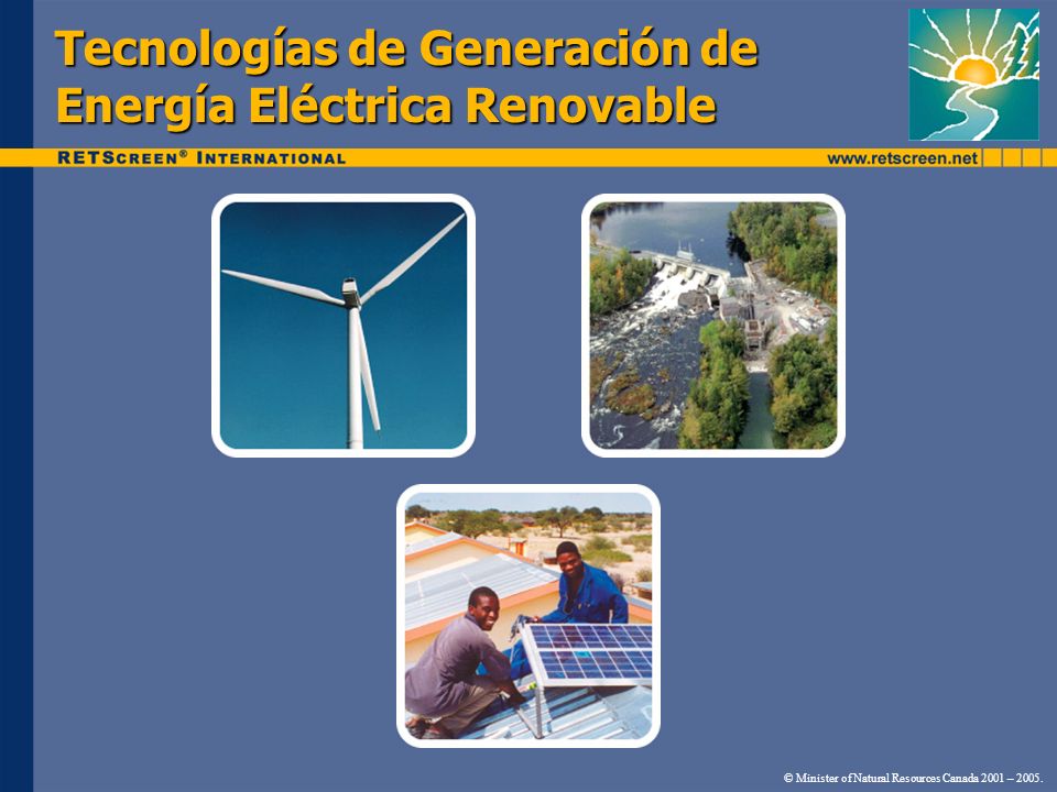 Tecnologías de Generación de Energía Eléctrica Renovable