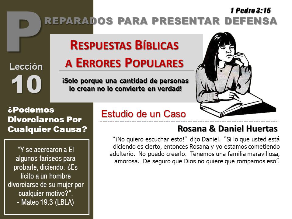 P 10 Respuestas Bíblicas a Errores Populares