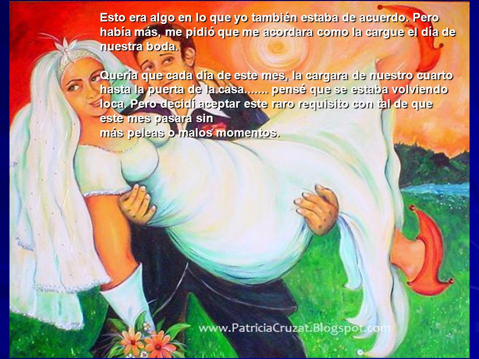 Esto era algo en lo que yo también estaba de acuerdo