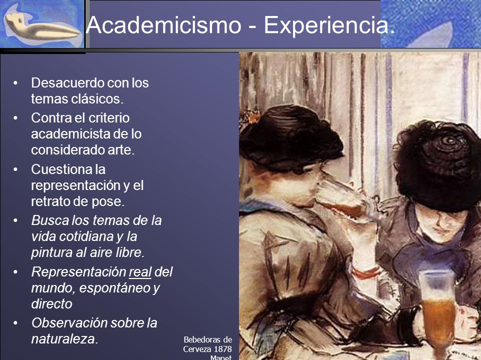 Academicismo - Experiencia.