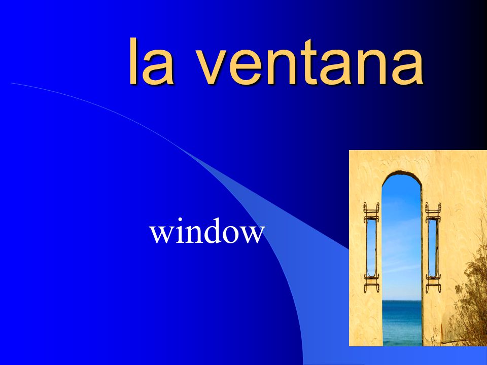 la ventana window