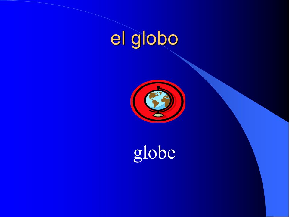 el globo globe