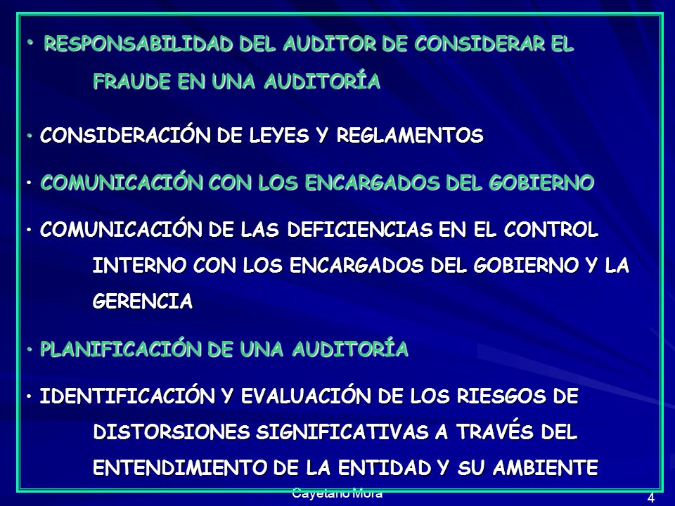 RESPONSABILIDAD DEL AUDITOR DE CONSIDERAR EL FRAUDE EN UNA AUDITORÍA