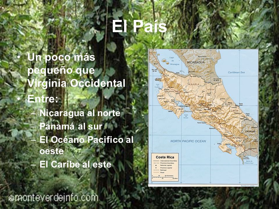 El País Un poco más pequeño que Virginia Occidental Entre: