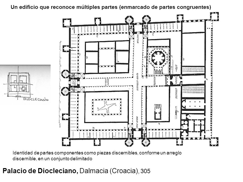 Palacio de Diocleciano, Dalmacia (Croacia), 305