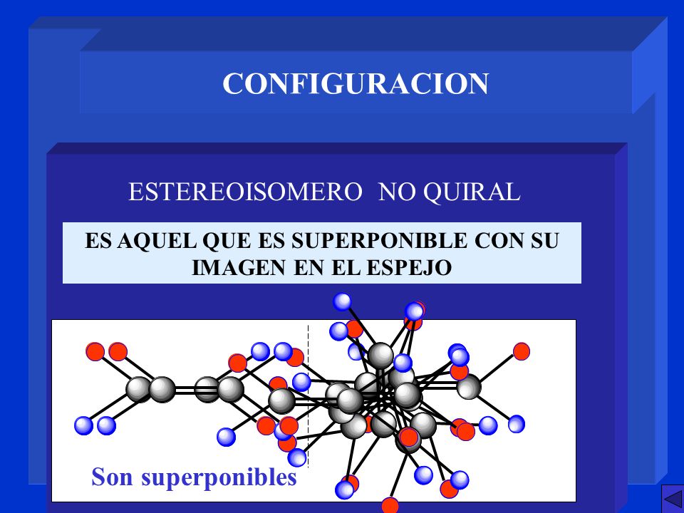 ES AQUEL QUE ES SUPERPONIBLE CON SU IMAGEN EN EL ESPEJO