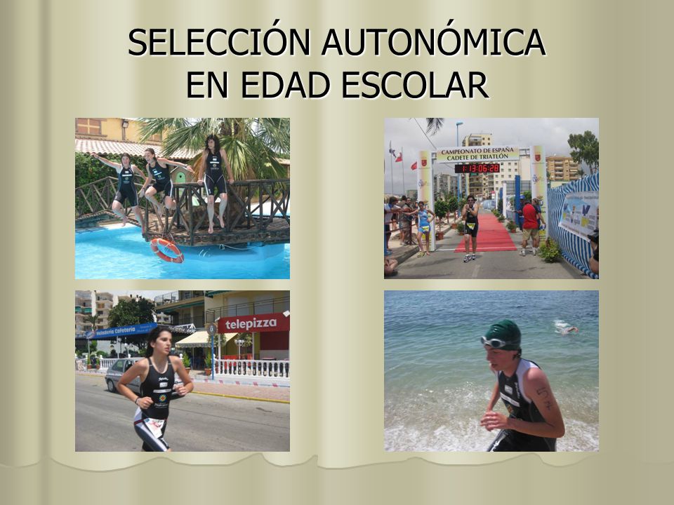 SELECCIÓN AUTONÓMICA EN EDAD ESCOLAR