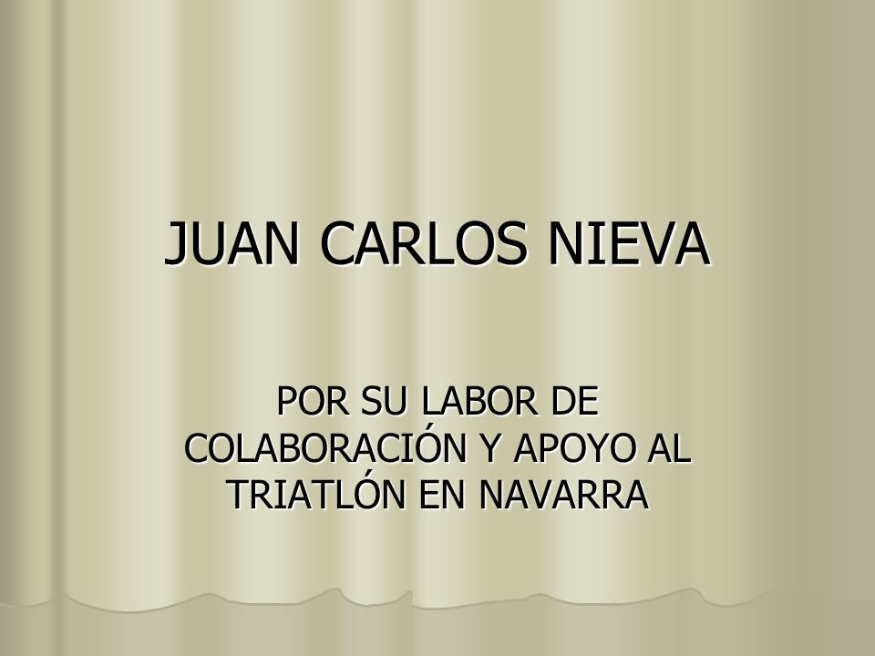 POR SU LABOR DE COLABORACIÓN Y APOYO AL TRIATLÓN EN NAVARRA