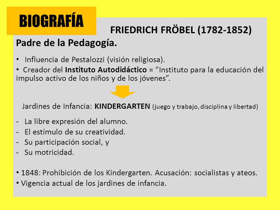 Augusto Guillermo Federico Froebel Ppt Video Online Descargar