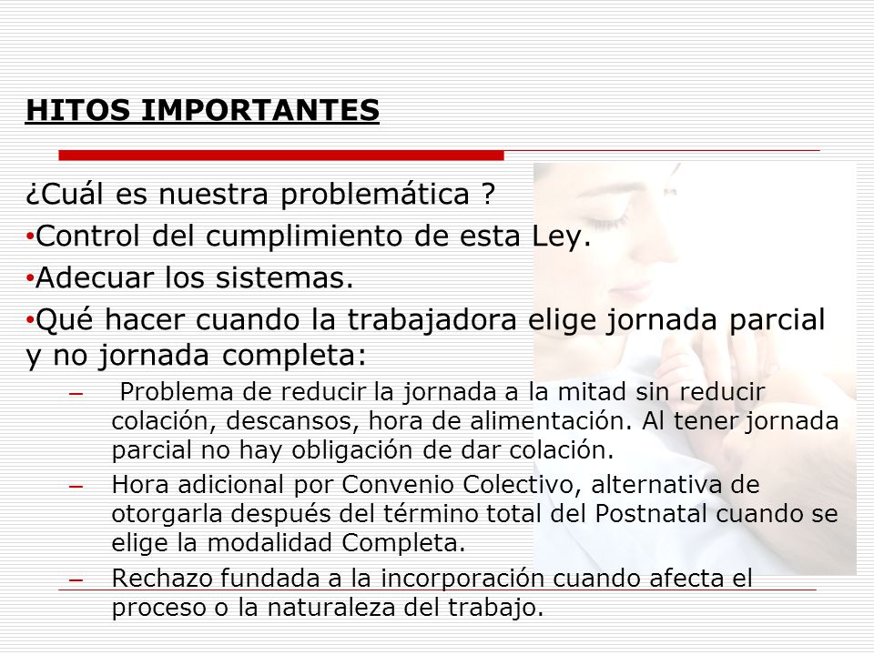 ¿Cuál es nuestra problemática Control del cumplimiento de esta Ley.