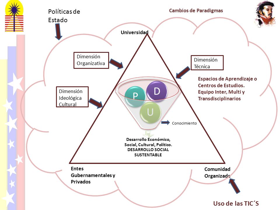 D P U Políticas de Estado Uso de las TIC´S Cambios de Paradigmas