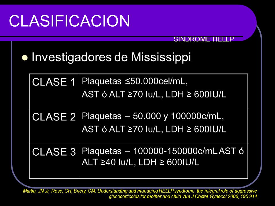 CLASIFICACION Investigadores de Mississippi CLASE 1 CLASE 2 CLASE 3