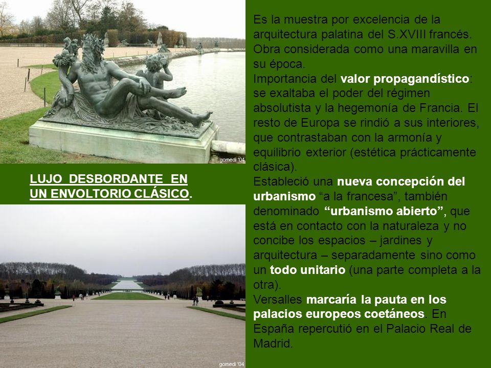 Es la muestra por excelencia de la arquitectura palatina del S
