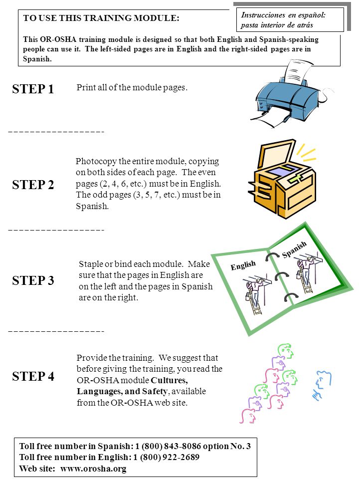 STEP 1 STEP 2 STEP 3 STEP 4 TO USE THIS TRAINING MODULE: