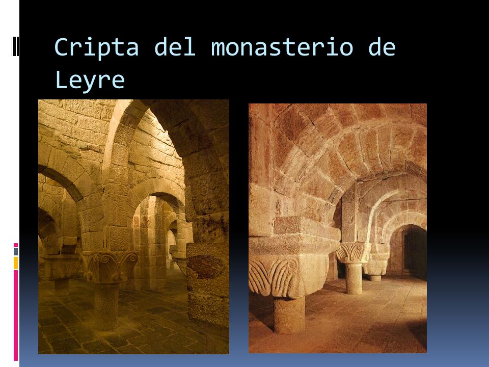 Cripta del monasterio de Leyre