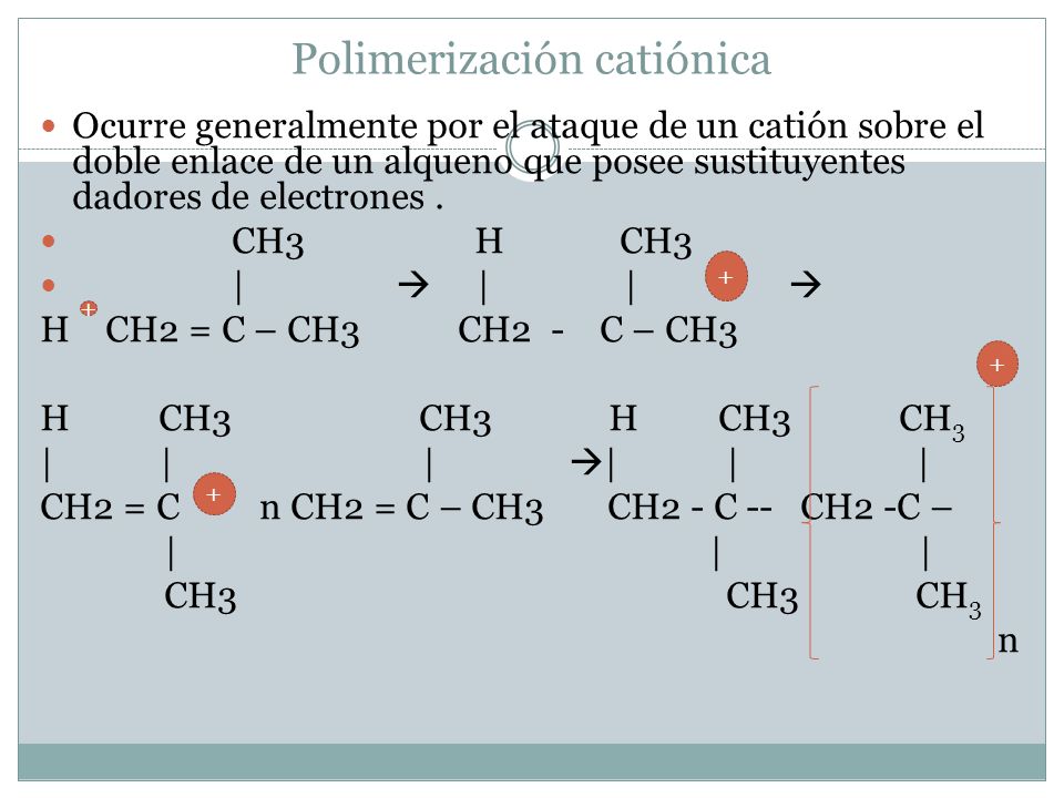 Polimerización catiónica
