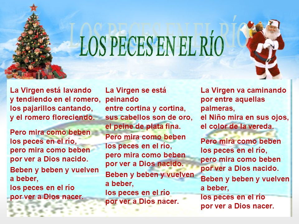 Villancicos de navidad Español ELE hojas de trabajo pdf  doc