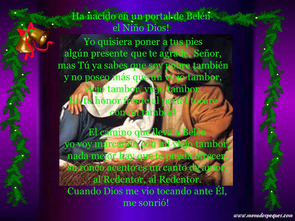 Ha nacido en un portal de Belén el Niño Dios!