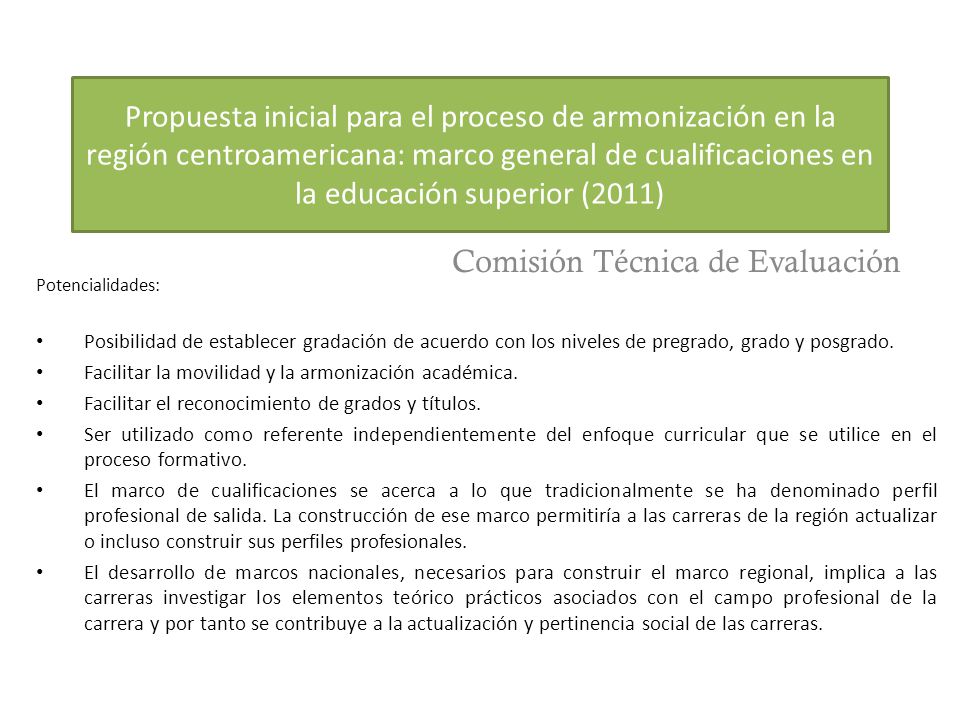 Comisión Técnica de Evaluación