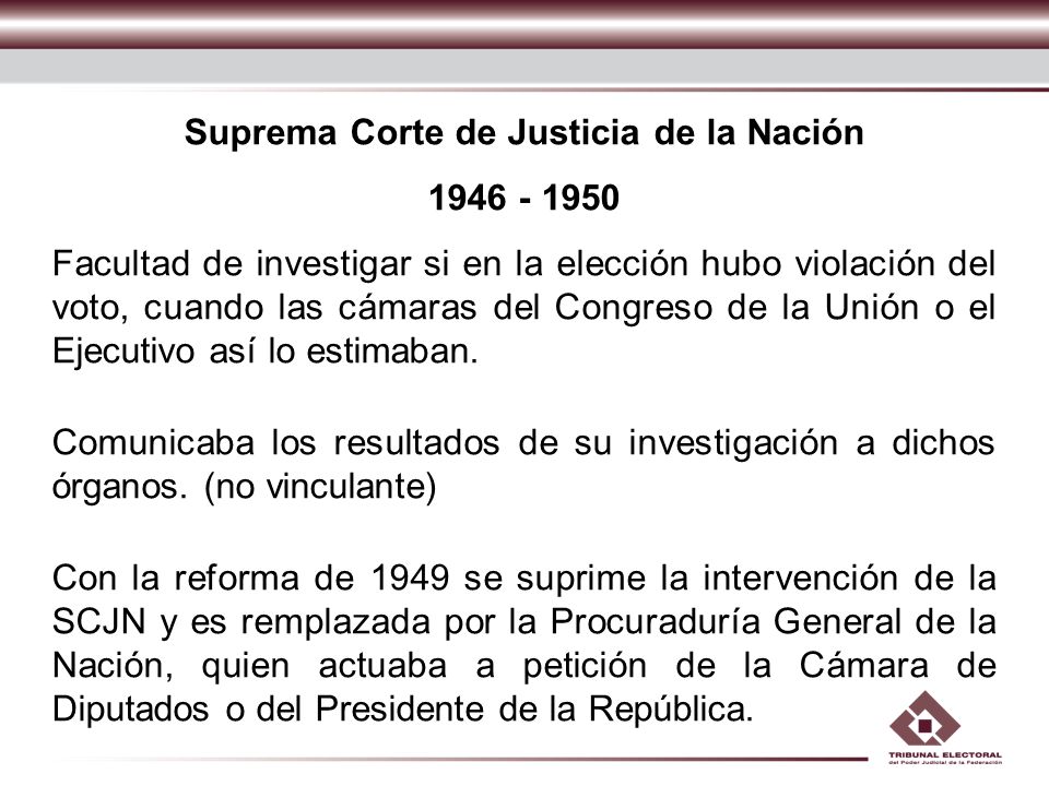 Suprema Corte de Justicia de la Nación
