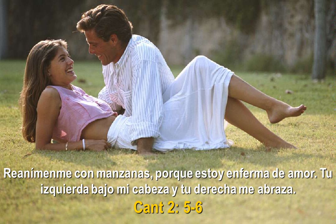Reanímenme con manzanas, porque estoy enferma de amor