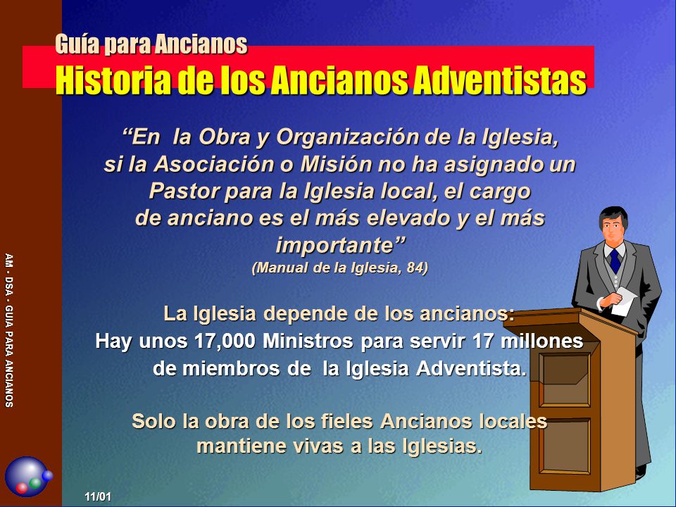 Guía para Ancianos Historia de los Ancianos Adventistas