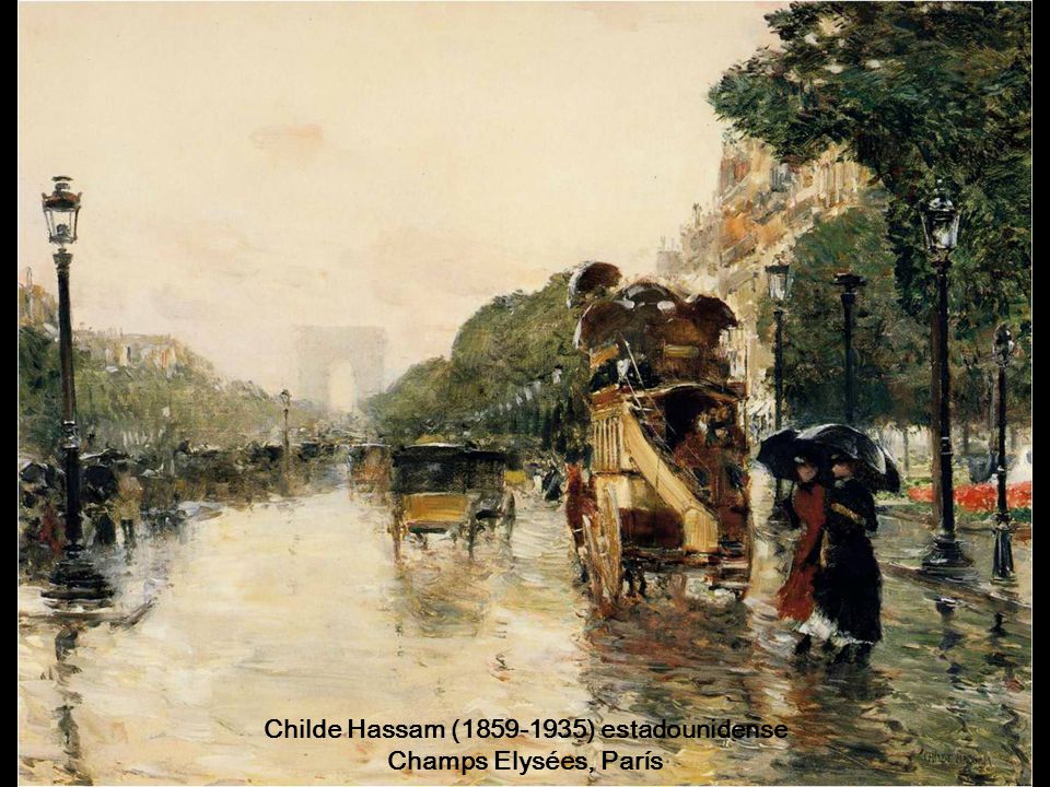 Childe Hassam ( ) estadounidense