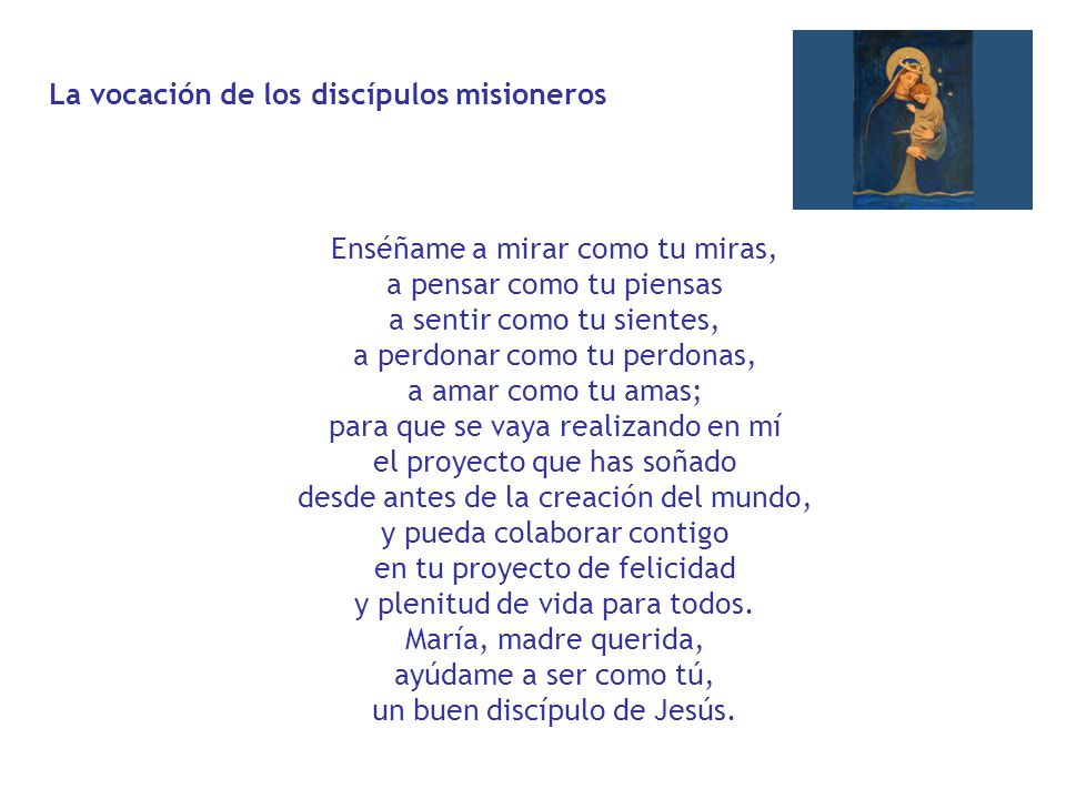 Enséñame a mirar como tu miras, a pensar como tu piensas