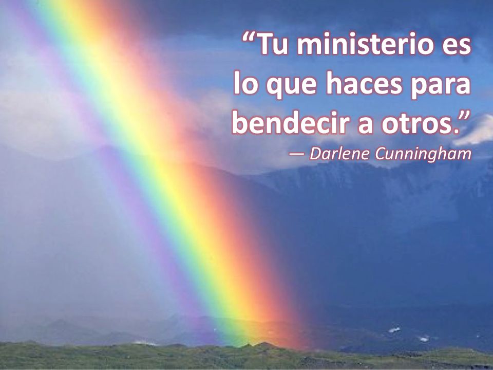 Tu ministerio es lo que haces para bendecir a otros