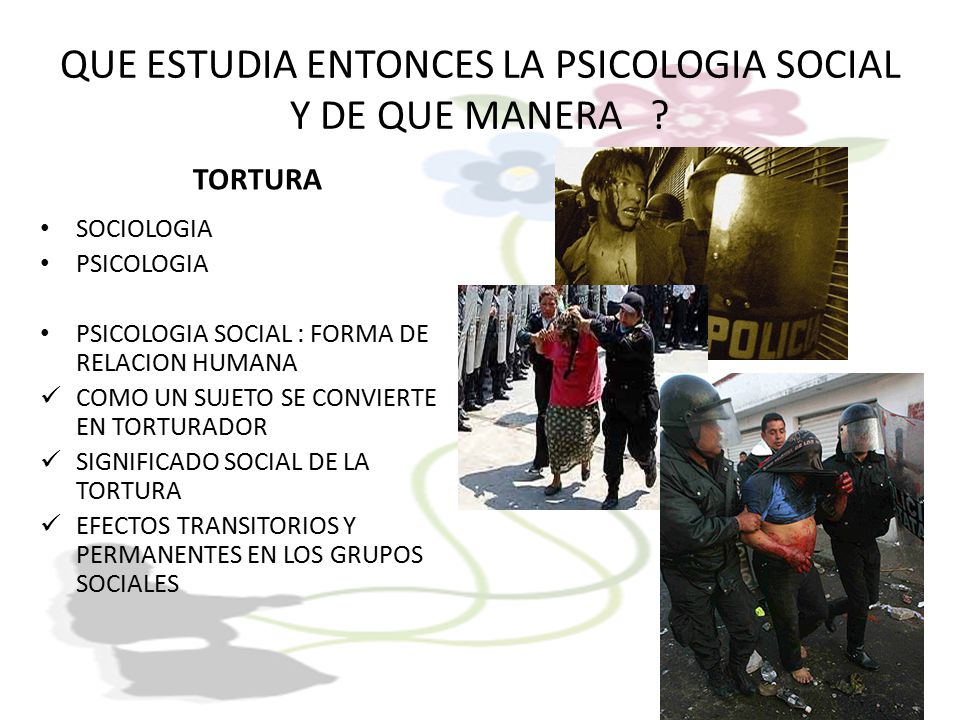 QUE ESTUDIA ENTONCES LA PSICOLOGIA SOCIAL Y DE QUE MANERA
