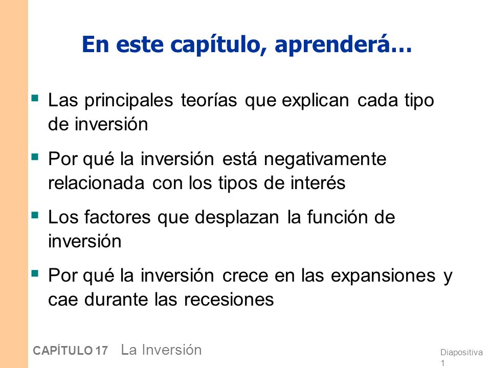 En este capítulo, aprenderá…