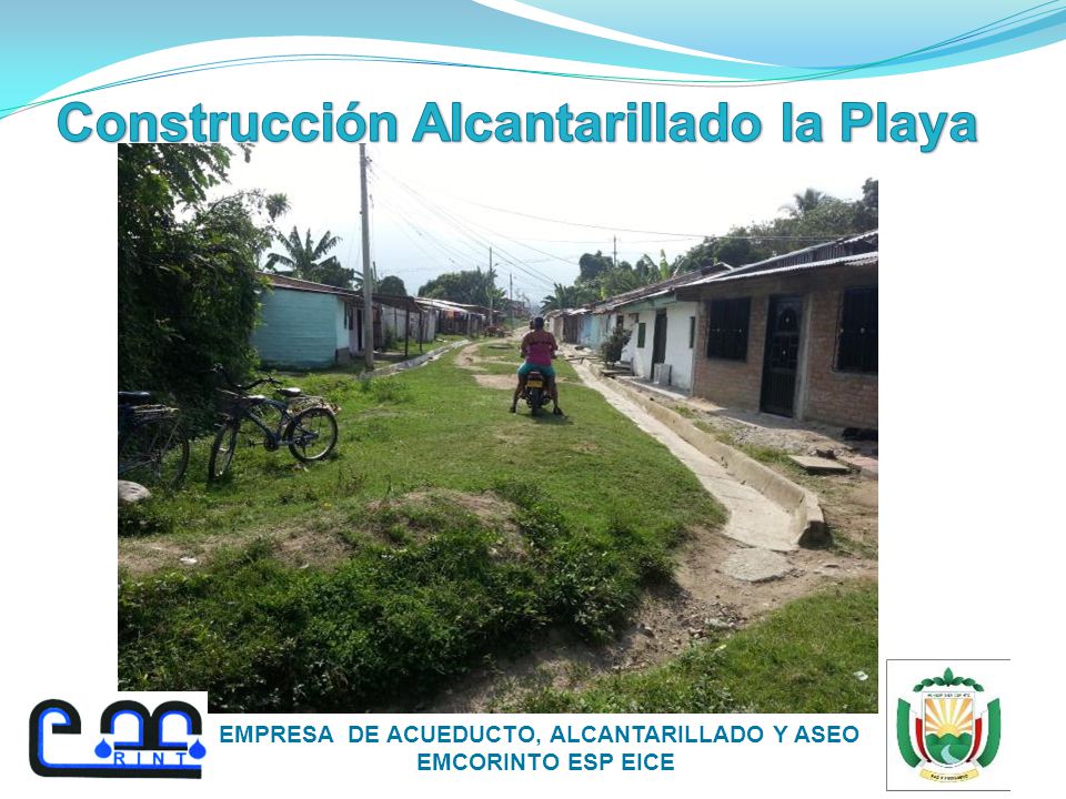 Construcción Alcantarillado la Playa