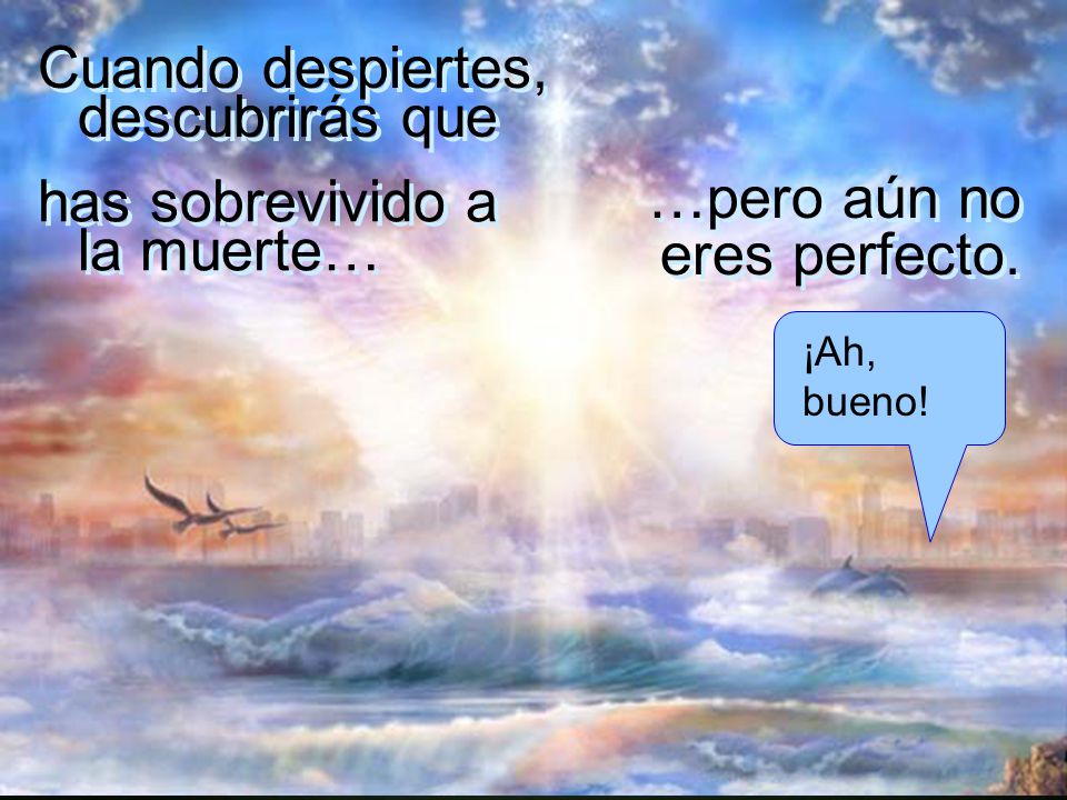 Cuando despiertes, descubrirás que