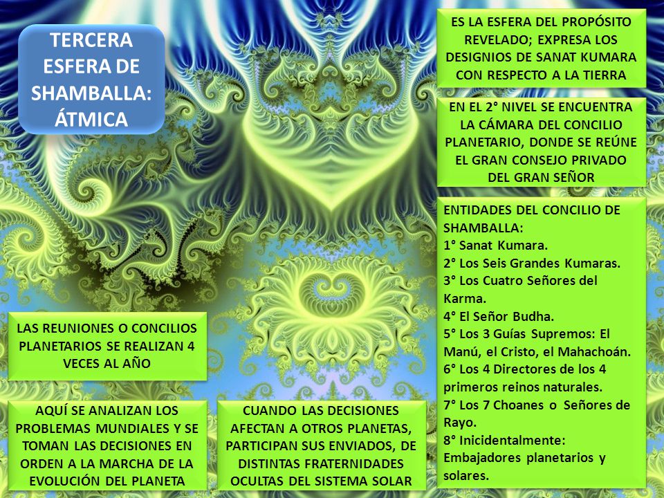 LAS REUNIONES O CONCILIOS PLANETARIOS SE REALIZAN 4 VECES AL AÑO