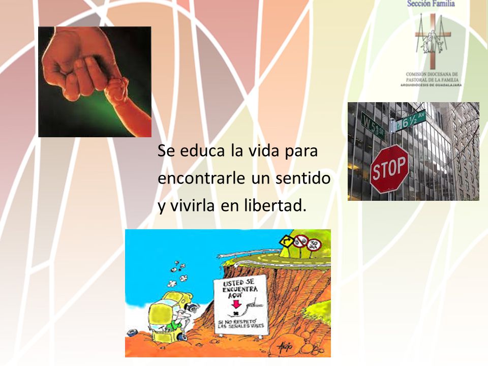 Se educa la vida para encontrarle un sentido y vivirla en libertad.
