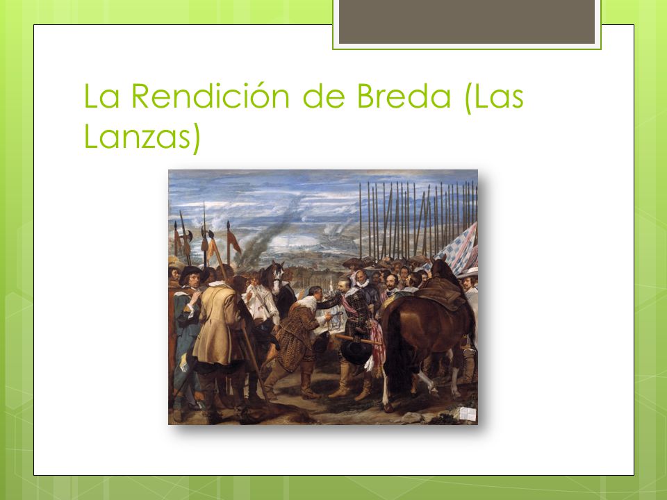 La Rendición de Breda (Las Lanzas)