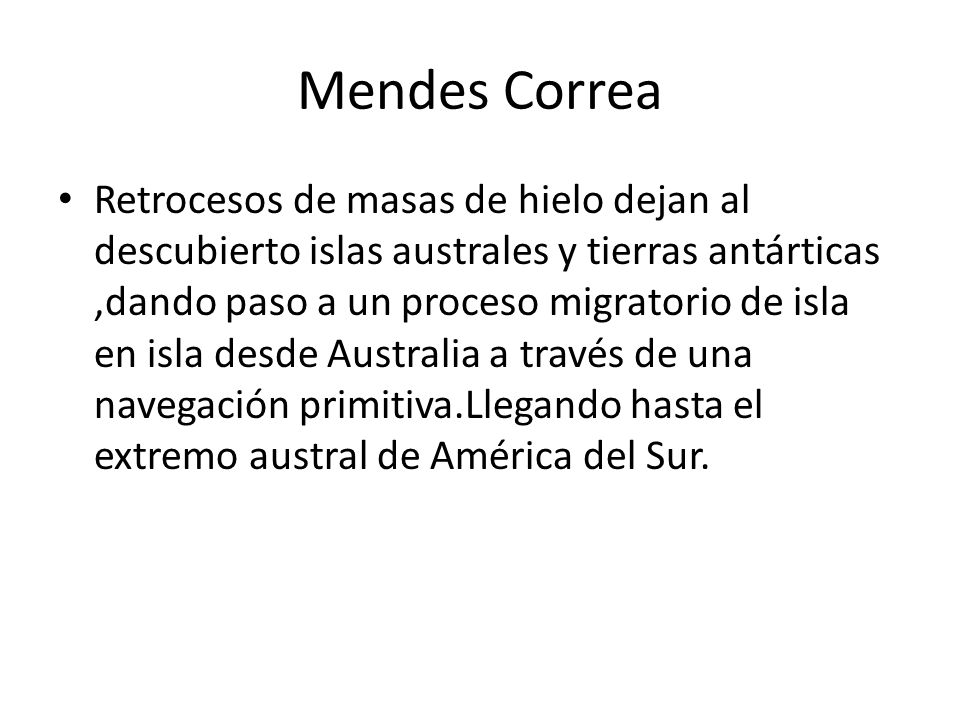 Mendes Correa